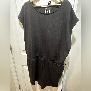 American Eagle Outfitters Charcoal Gray Top